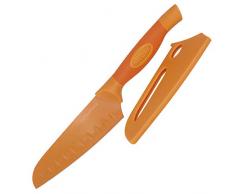 Stellar 14cm Santoku Messer orange, Edelstahl, 8.4 x 30.9 x 2.7 cm