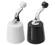 FMprofessional 2 Flaschenverschlüsse, Silikon, Mehrfarbig, ca. 10cm, 2-Einheiten