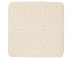 Sealskin Unilux Duscheinlage, Sicherheitseinlage für Badewanne und Dusche, Farbe: Beige, Größe: 55x55 cm
