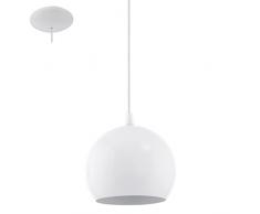 EGLO PETTO 1 Hängeleuchte, Stahl, 3.3 W, weiss