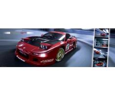 Autos - Honda Easton Chang NSX GT - Türposter XXL-Poster Foto Auto Cars - Grösse 158x53 cm