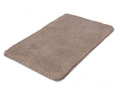 Kleine Wolke 5405271225 Badteppich Relax, 70 x 120 cm, taupe