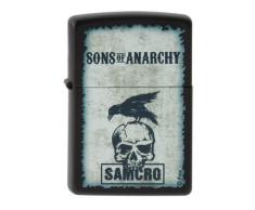 Zippo 60001370 SOA Feuerzeug, Messing, Schwarz, one Size