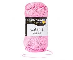 Schachenmayr Catania 9801210-00222 orchidee Handstrickgarn, Häkelgarn, Baumwolle