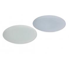 Stelton Emma, 2 Stck. -blau Teller, Glas, 19 x 4 x 19 cm