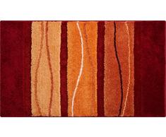 Grund Badteppich 100% Polyacryl, ultra soft, rutschfest, ÃKO-TEX-zertifiziert, 5 Jahre Garantie, ORLY, Badematte 70x120 cm, orange