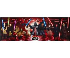 1art1 44373 Star Wars - Laserschwerter Tür-Poster (158 x 53 cm)