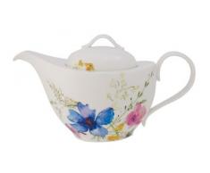 Villeroy & Boch Mariefleur Basic Teekanne, 1,2 Liter, Premium Porzellan