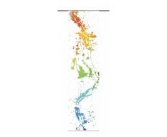 Home Fashion 87521-704 Schiebevorhang Digitaldruck Blanca, Dekostoff, 245 x 60 cm, Multicolor