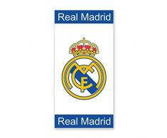 BADETUCH DUSCHTUCH REAL MADRID 76x152 White/Blue, 60263
