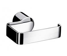 Emco Fino Toilettenpapierhalter, chrom, Klopapierhalter, Rollenhalter, Papierhalter, Wandmontage - 840200100