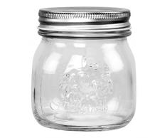 Saveur et Dégustation ks9206 Vorratsglas Marmeladengläser Glas transparent 9 x 8 x 8 cm 250 ml, 6 Stück