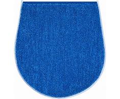 Grund Badteppich, 100% Polyacryl, superweich, Anthrazit, blau, 47x50 cm