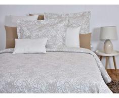 MI CASA Tagesdecke, Baumwolle, Beige, 250 x 265 cm (150 cm)