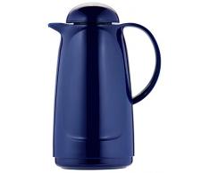 Helios Isolierkanne Relax, 1,0 Liter, Kunststoff, dunkelblau, Drehverschluss