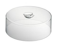 WMF Tortenhaube 30 cm, Haube für Tortenplatte, Acrylglas transparent, spülmaschinengeeignet