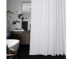 Aimjerry Schimmel Resistente Stoff Uschvorhang Wei?e Wasser Ab 180x180 cm for (JYMS)