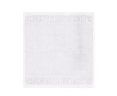 möve Bamboo Luxe Seiftuch 30 x 30 cm aus 60% Baumwolle / 40% Viskose aus Bambus-Zellstoff, snow