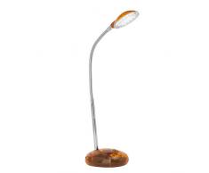 Brilliant Timmi LED Tischleuchte, 2W LED integriert, Metall / Kunststoff, transparent / orange G92927/07