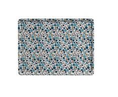 PLATEX 102820302s Slim Tablett aus Stoff/Baumwolle Melo blau 28 x 20 x 2 cm