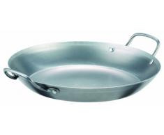 GSW 860611 GastroTraditionell Lyoner Eisen Paella-Pfanne - 34cm