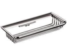 Emco 354500103 Schwamm, korb System 2 200 x 100 x 37 mm, verchromt