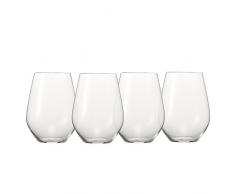 Spiegelau & Nachtmann, 4-teiliges Universalbecher-Set XXL, Kristallglas, Authentis Casual, 4800277