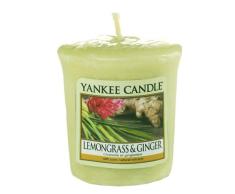 YANKEE CANDLE Votivkerze, Wachs, Grün, 4.6x4.5x5 cm