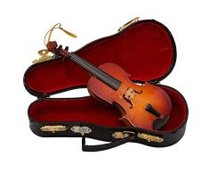 Kurt Adler Violine aus Holz, Weihnachtsschmuck (13,97 cm)
