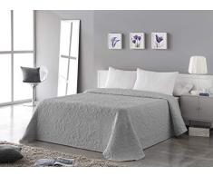 VIALMAN Tagesdecke, grau, Bett 180 cm: 270 x 260 cm.