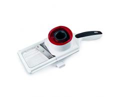 ZYLISS Gemüsehobel - mit 4 einstellbaren Schneidstufen und Juliennefunktion. Scharfe Edelstahlklinge für schnelle und saubere Ergebnisse. Länge: 35 cm