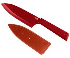 KUHN RIKON 26671 Colori+ Santokumesser, 27 cm, rot