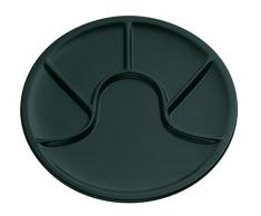 Küchenprofi 2110201000 Fondueteller schwarz Durchmesser 26 cm, h.nr.