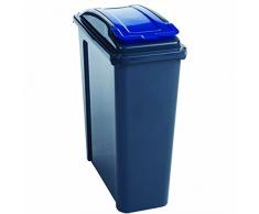 Meliconi SBY28521 Abfalleimer, Plastik, Blau, 50 x 40 cm
