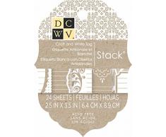 Die Schnitte mit View Craft mit Geschenkanhänger, stapelbar, weiß