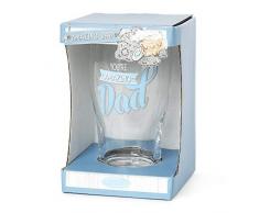 Me to You FGN01001 Bierglas mit AufschriftAmazing Dad