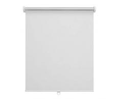 Lichtblick Verdunklungsrollo Klemmfix, 90 x 150 cm (B x L) in Weiß, ohne Bohren, schnurlos mit Thermo-Rollo Funktion, moderner Sicht- und Sonnenschutz, Blickdicht & lichtundurchlässig