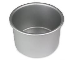 PME RND044 Runde Backform aus eloxiertem Aluminium, 102 x 102 mm, Silver, 10.2 cm