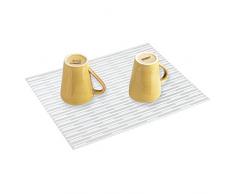 InterDesign 64680EU Lineo Spülbecken-Matte, Groß, durchsichtig