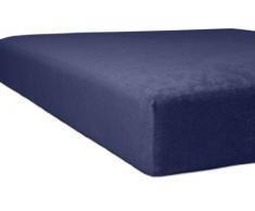 Kneer 1002232 Flausch Frottee Spannbetttuch Qualität 10, Größe 90 x 210 bis 100 x 220 cm, Maine
