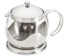 Küchenprofi Teekanne Earl Grey, 1250ml, Edelstahl, Grau, 19.6 x 24.4 x 30.8 cm