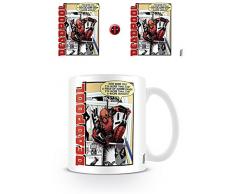 Marvel Comics Kaffeetassen, Keramik, Mehrfarbig, 7.9 x 11 x 9.3 cm