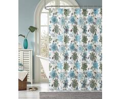 Duschvorhang, Stoff, 183 x 183 cm, sardinia grün