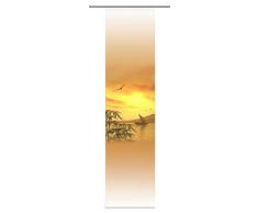 Home Fashion 86958-775 Schiebevorhang Digitaldruck Sandakan, Dekostoff 245 x 60 cm