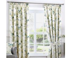 Fusion Ösenvorhang, Duck Egg, 46 Width x 72 Drop (117 x 183cm)