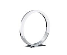 WOFI 8117.01.01.6300 A, Tischleuchte, Aluminium, 6.5 watts, Integriert, Chrom, 30 x 10 x 31 cm