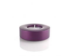 Carus Kerzenhalter, Metall, Violett