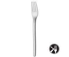 WMF Evoque Menügabel 21,0 cm, Cromargan protect Edelstahl mattiert, kratzbeständig, spülmaschinengeeignet