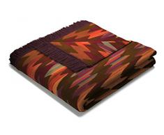 Biederlack Wohn- und Kuscheldecke, 60 % Baumwolle, Mit Fransen, 150 x 200 cm, Mehrfarbig, Visiona Cotton Plus Marokko, 647658