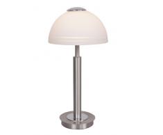 Wofi Tischleuchte, 1-Flammig, Serie: Class, nickel-matt